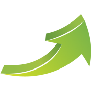 green-curved-arrow-up
